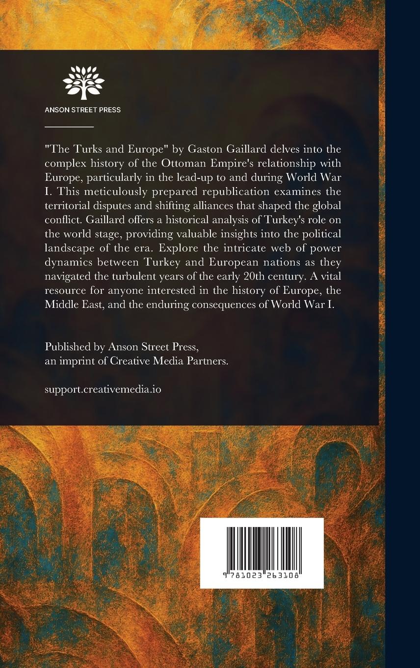 Rückseitencover The Turks and Europe