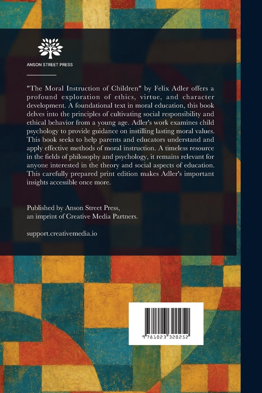 Rückseitencover The Moral Instruction of Children