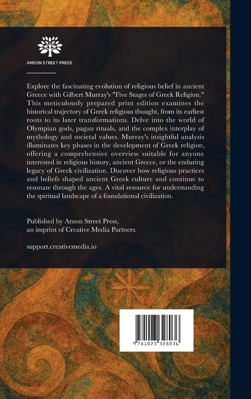 Rückseitencover Five Stages of Greek Religion