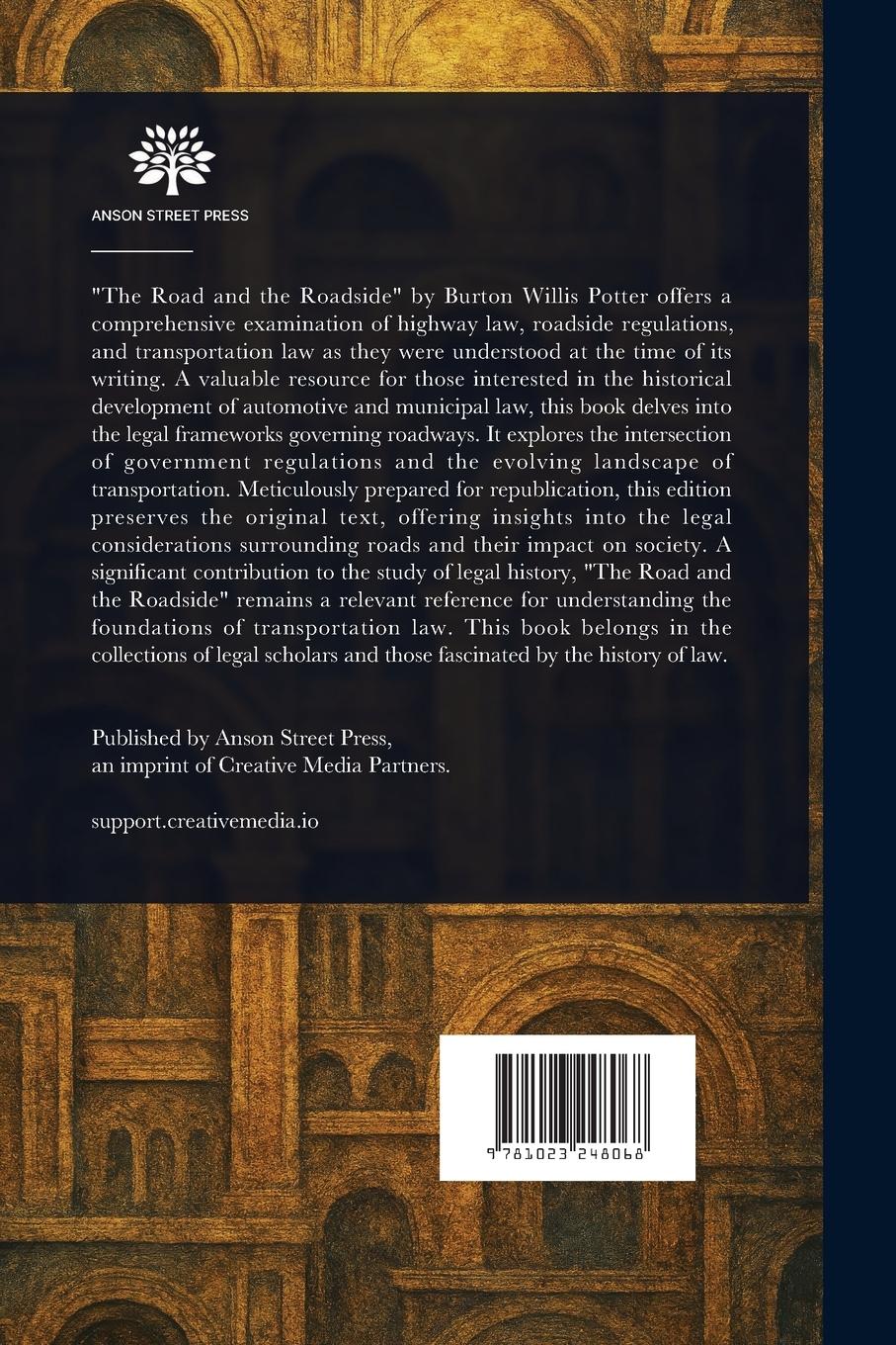 Rückseitencover The Road and the Roadside