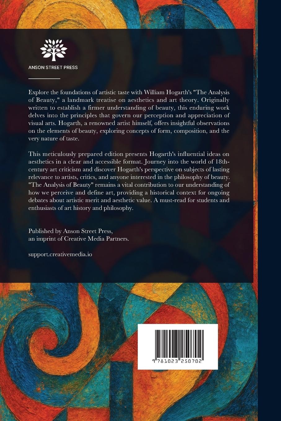 Rückseitencover The Analysis of Beauty