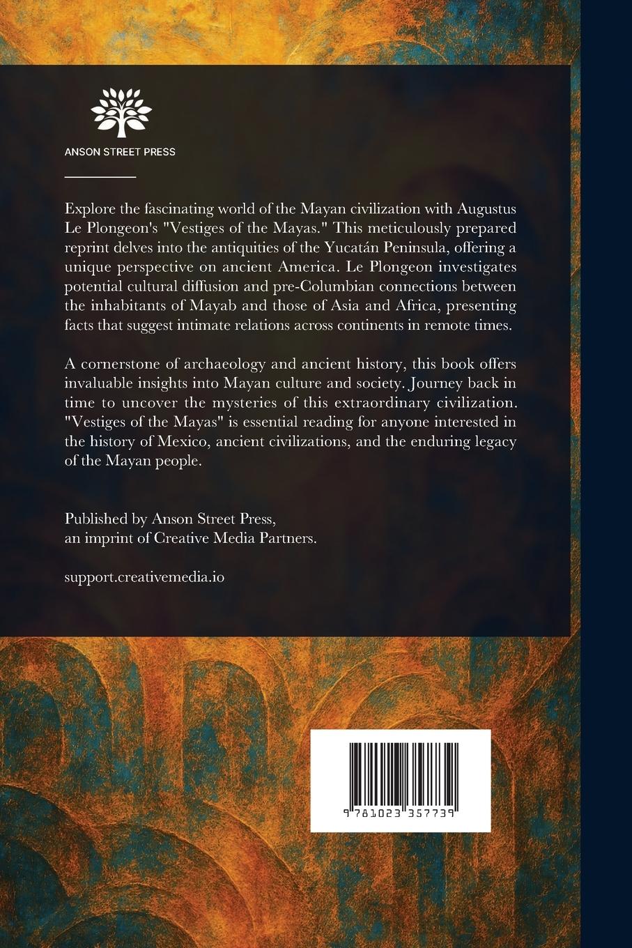 Rückseitencover Vestiges of the Mayas