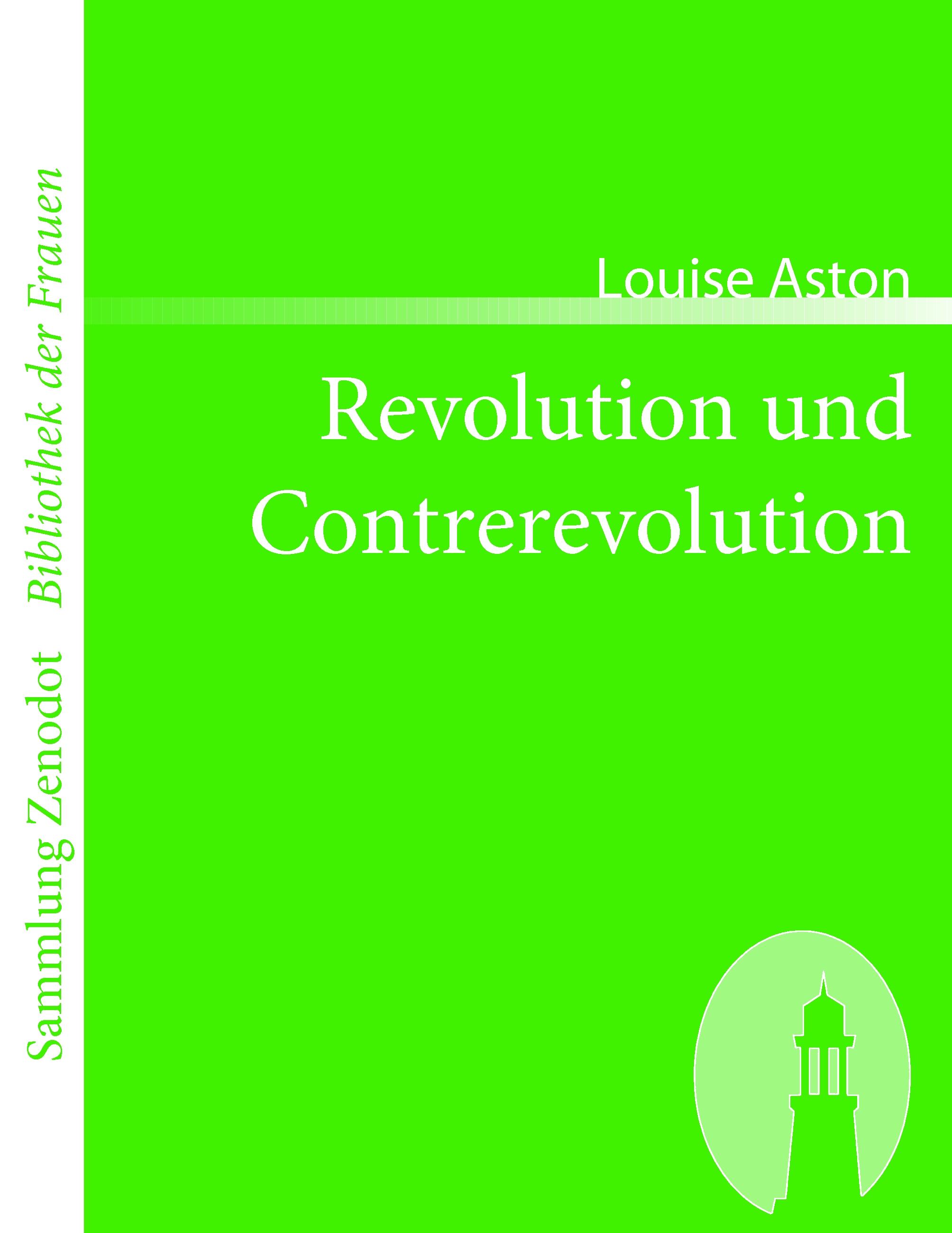 Vorderes Coverbild Revolution und Contrerevolution