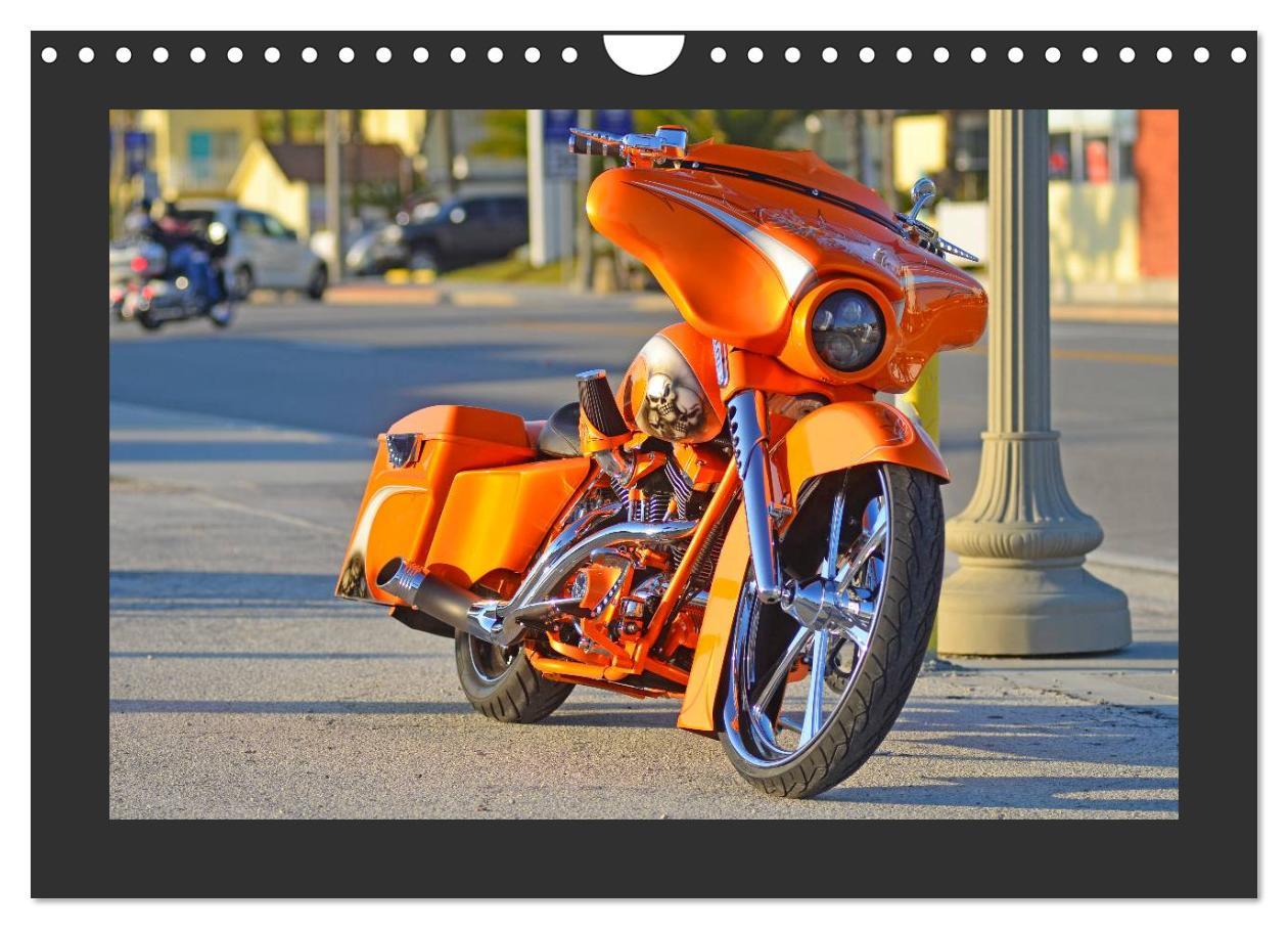 Vorderes Coverbild BEST OF HARLEY-DAVIDSON BAGGER-STYLE (Wandkalender 2026 DIN A4 quer), CALVENDO Monatskalender
