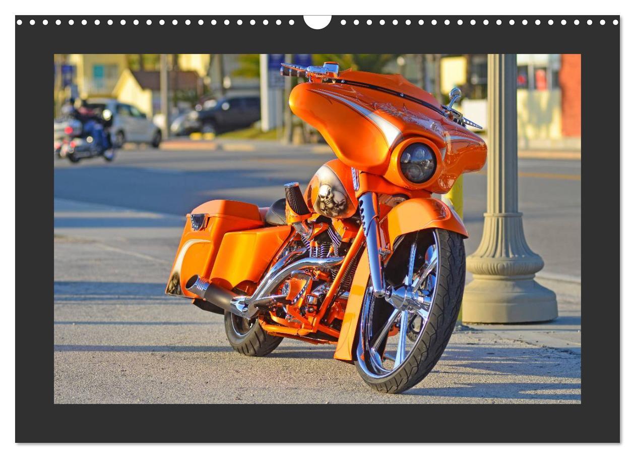 Vorderes Coverbild BEST OF HARLEY-DAVIDSON BAGGER-STYLE (Wandkalender 2026 DIN A3 quer), CALVENDO Monatskalender