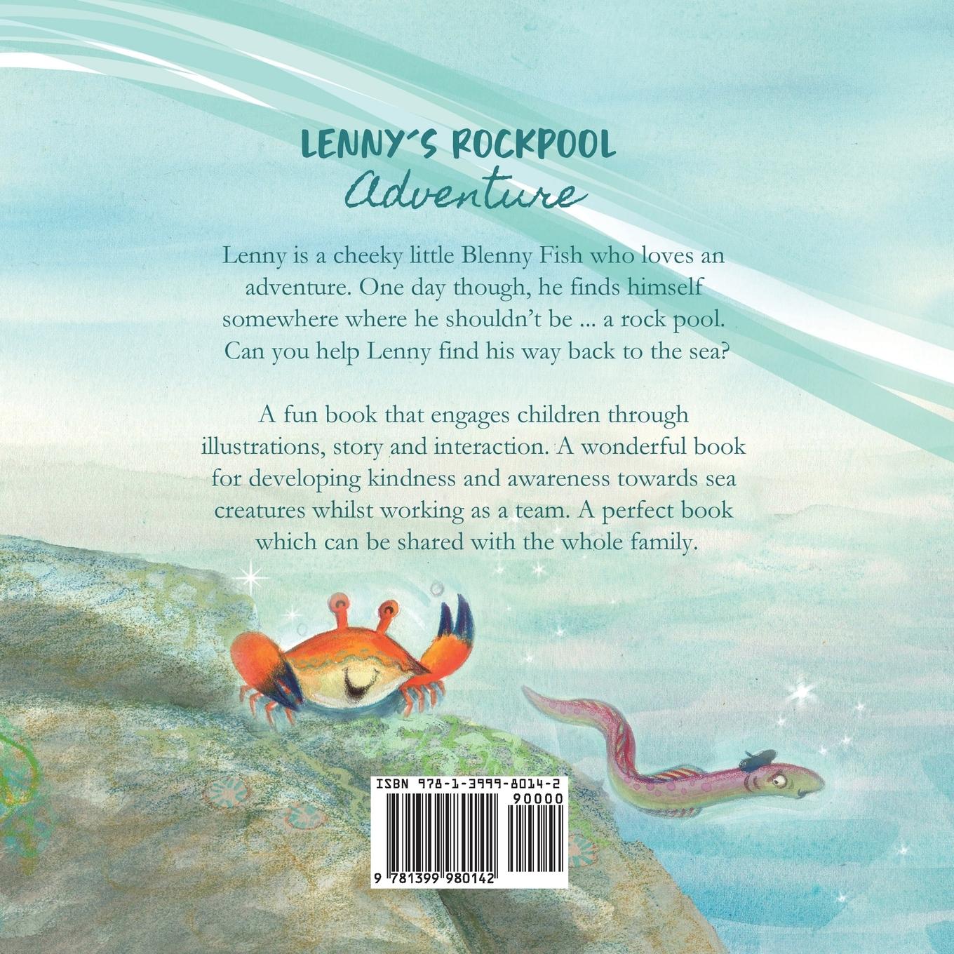 Rückseitencover Lenny's Rockpool Adventure