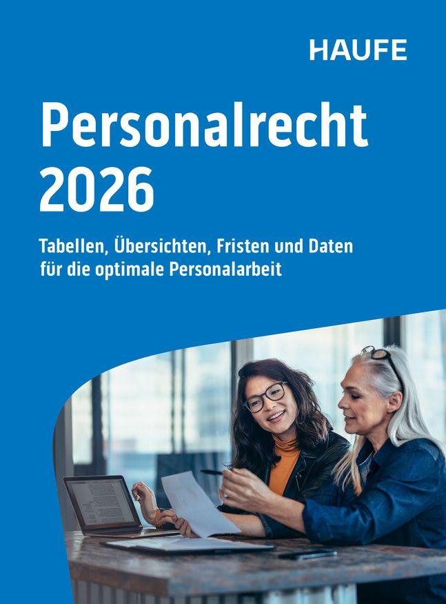 Vorderes Coverbild Haufe Personalrecht 2026