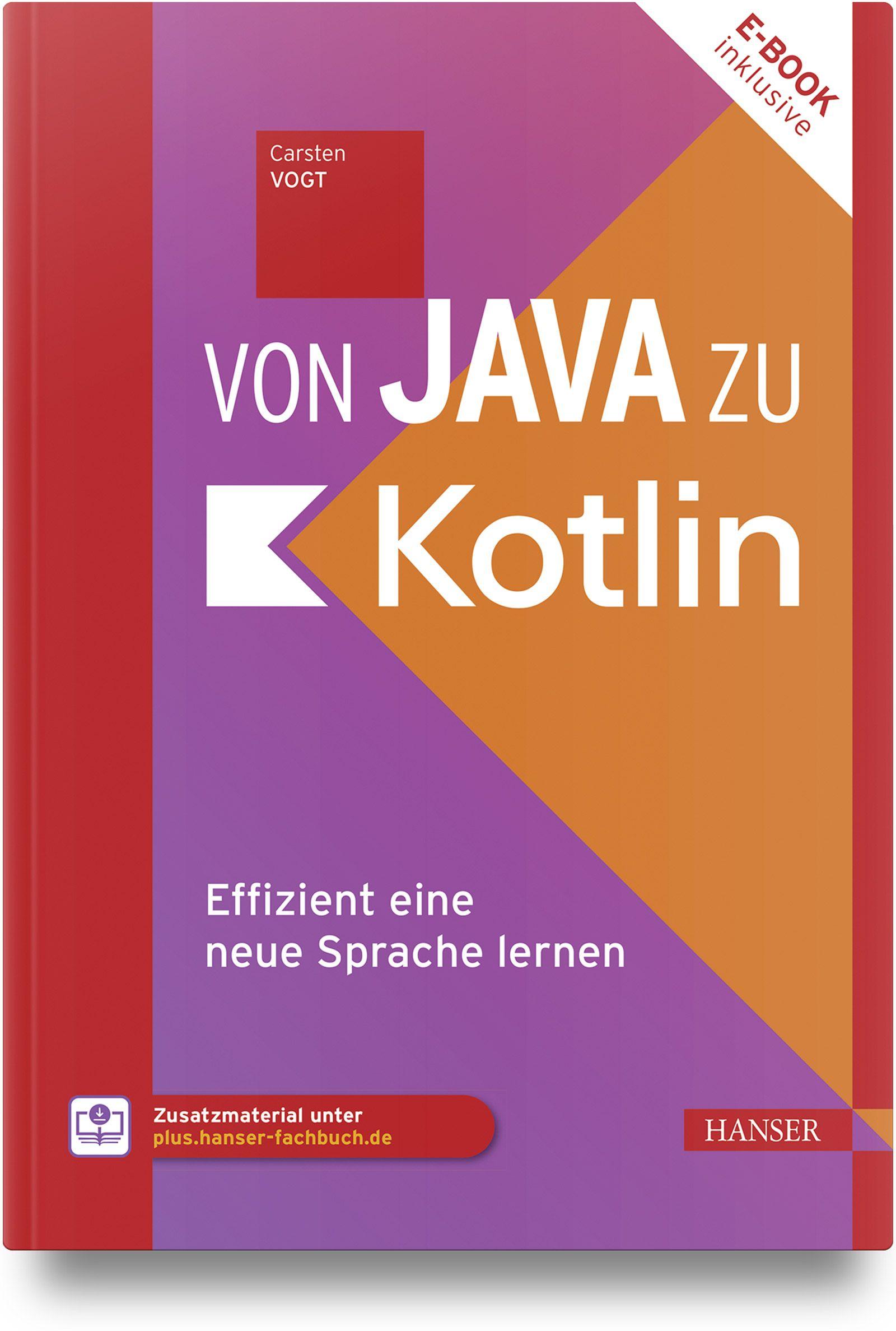 Vorderes Coverbild Von Java zu Kotlin
