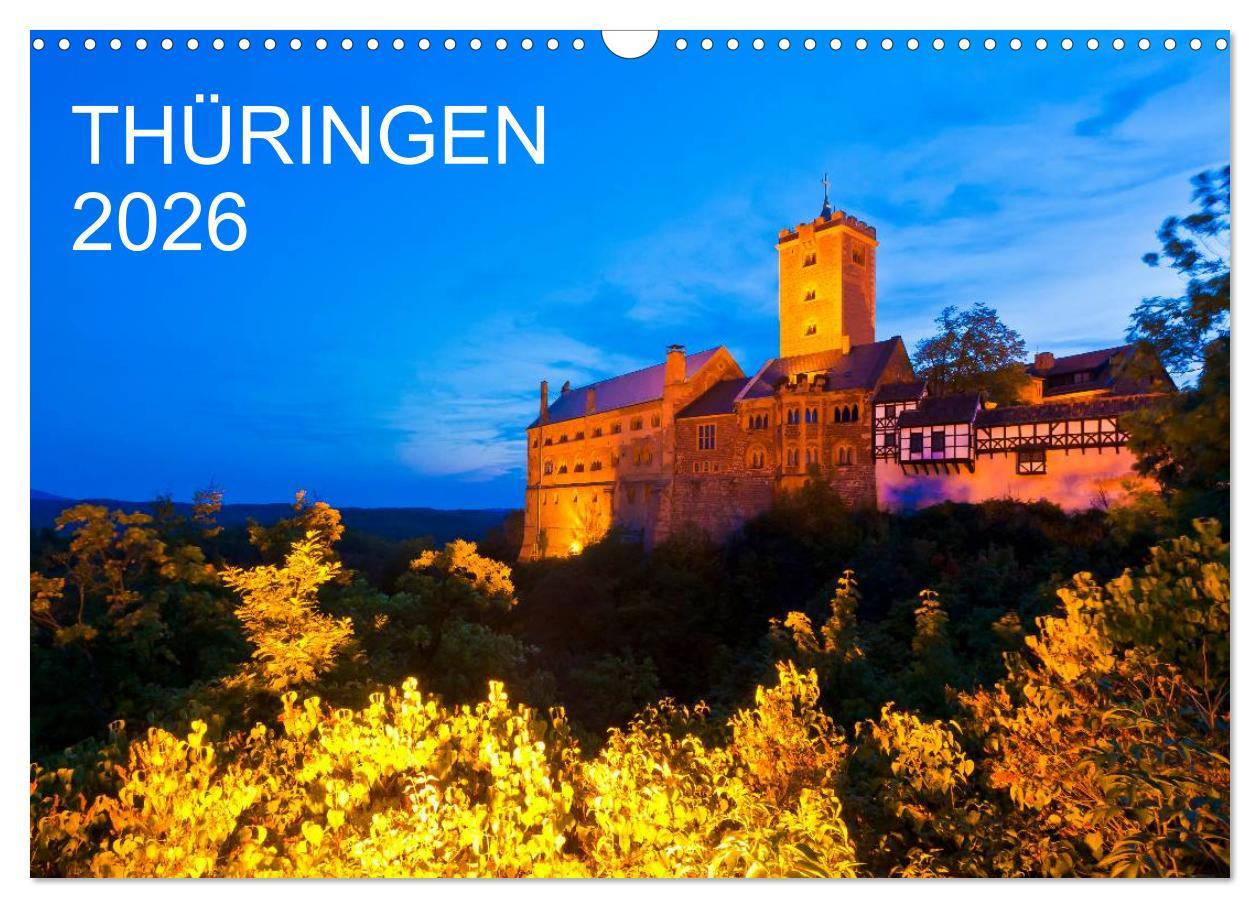 Vorderes Coverbild THÜRINGEN 2026 (Wandkalender 2026 DIN A3 quer), CALVENDO Monatskalender