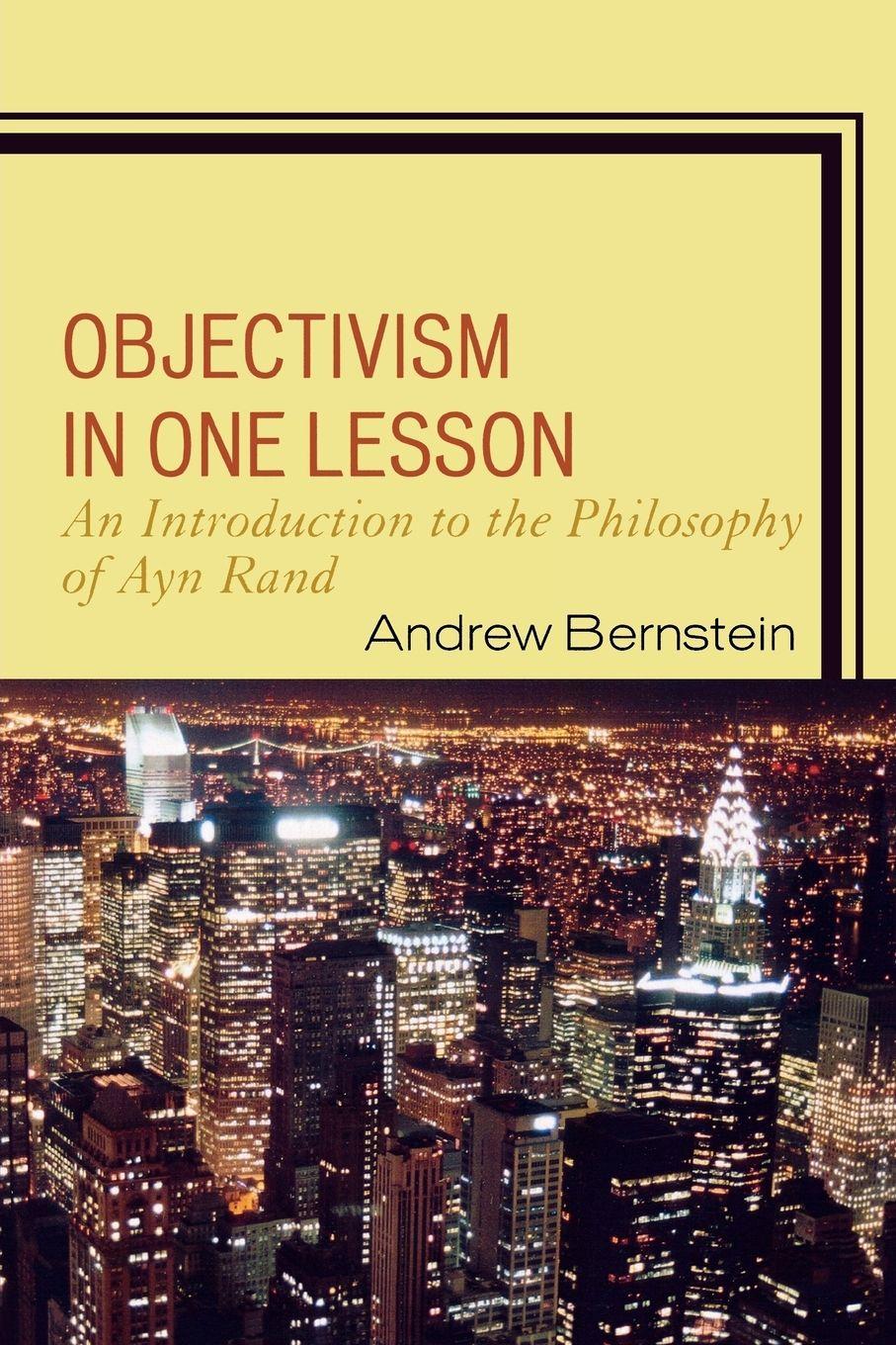 Vorderes Coverbild Objectivism in One Lesson