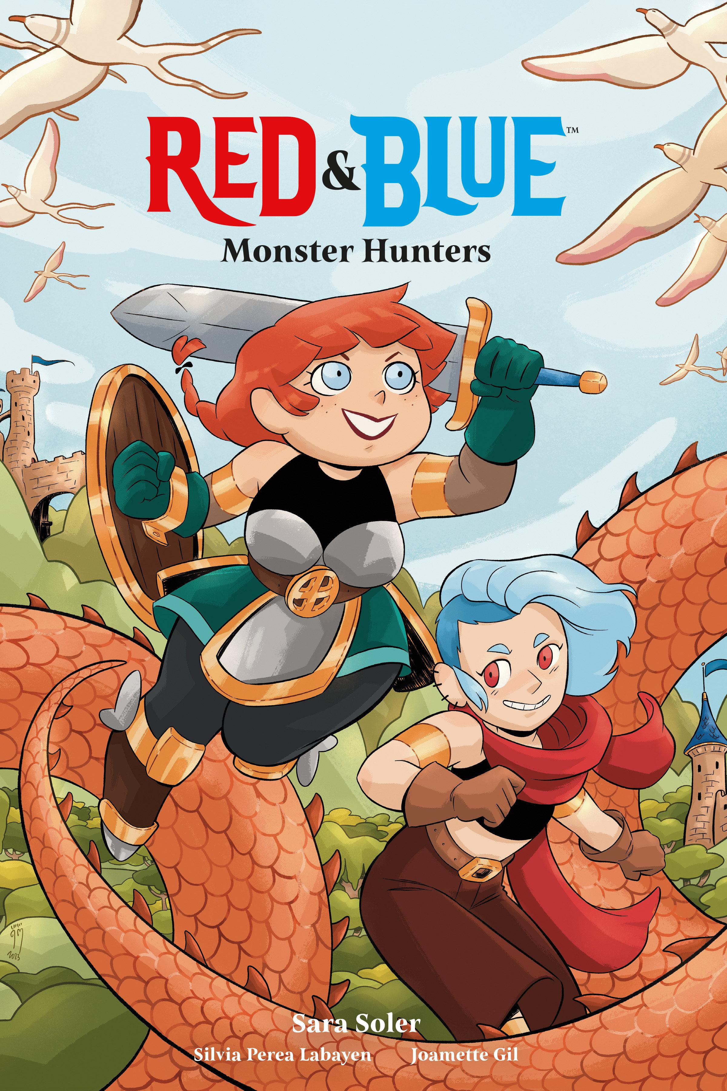 Vorderes Coverbild Red & Blue: Monster Hunters