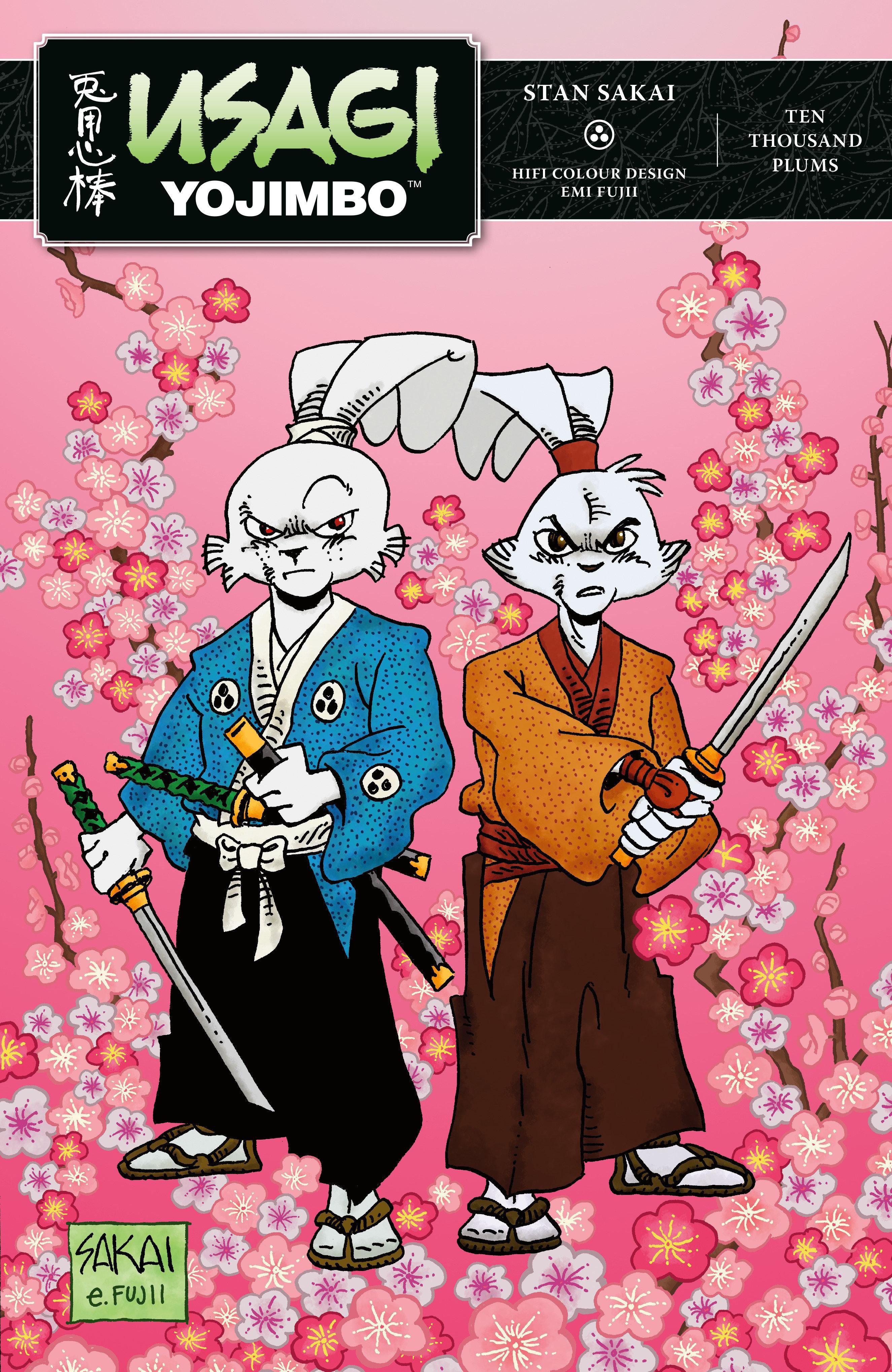 Vorderes Coverbild Usagi Yojimbo Volume 41: Ten Thousand Plums