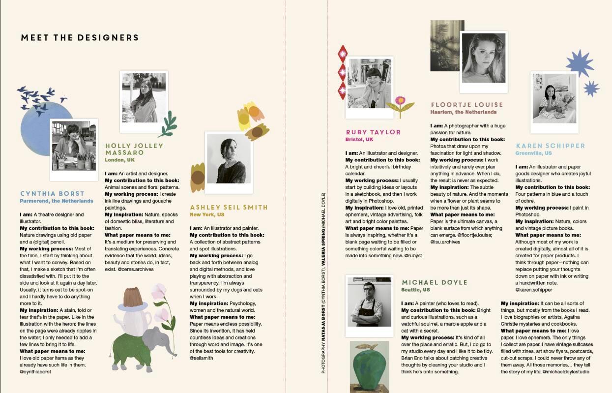 Beispielinhalt (Bild) Book for Paper Lovers: Color Your World