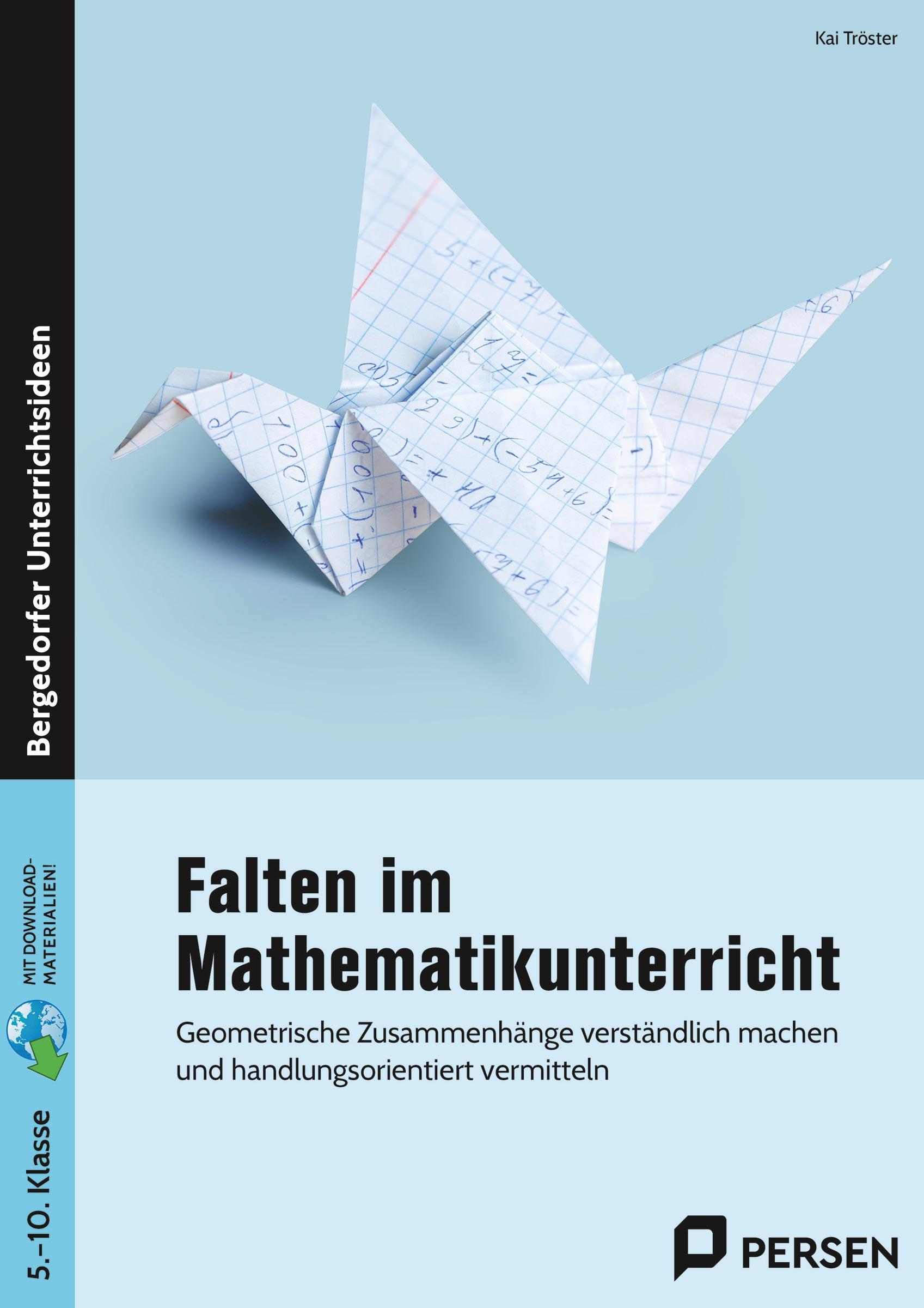 Vorderes Coverbild Falten im Mathematikunterricht - Sekundarstufe I