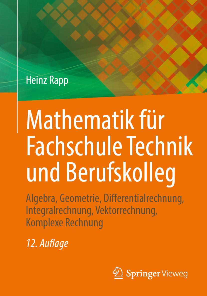 Vorderes Coverbild Mathematik für Fachschule Technik und Berufskolleg