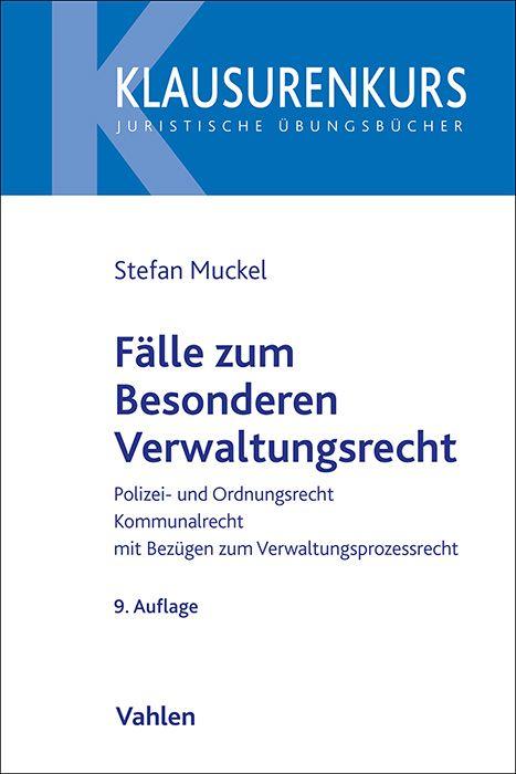 Vorderes Coverbild Fälle zum Besonderen Verwaltungsrecht