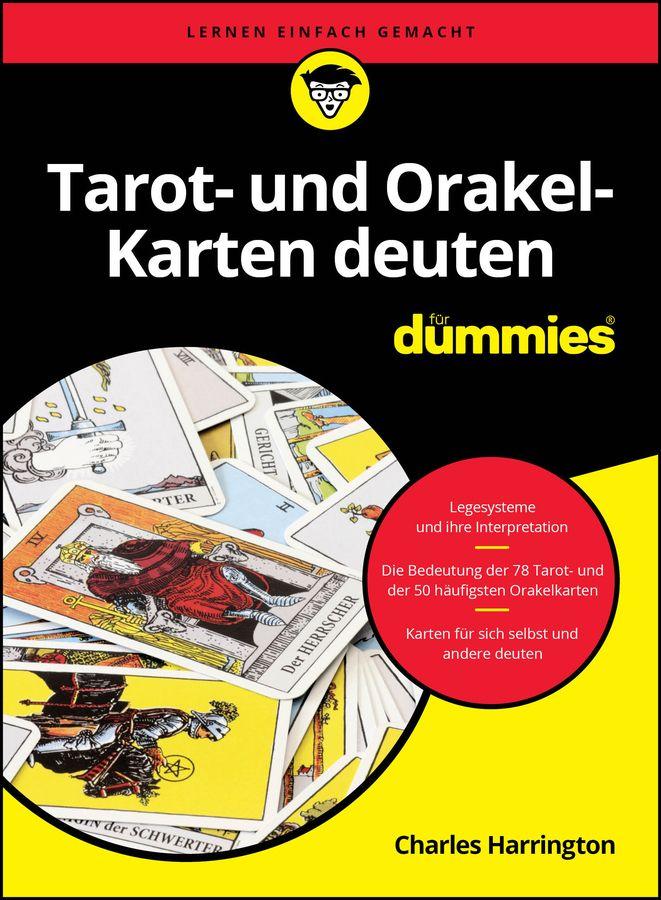 Vorderes Coverbild Tarot- und Orakelkarten deuten für Dummies