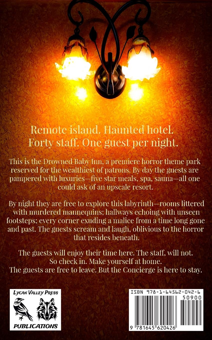 Rückseitencover Concierge at the Drowned Baby Inn