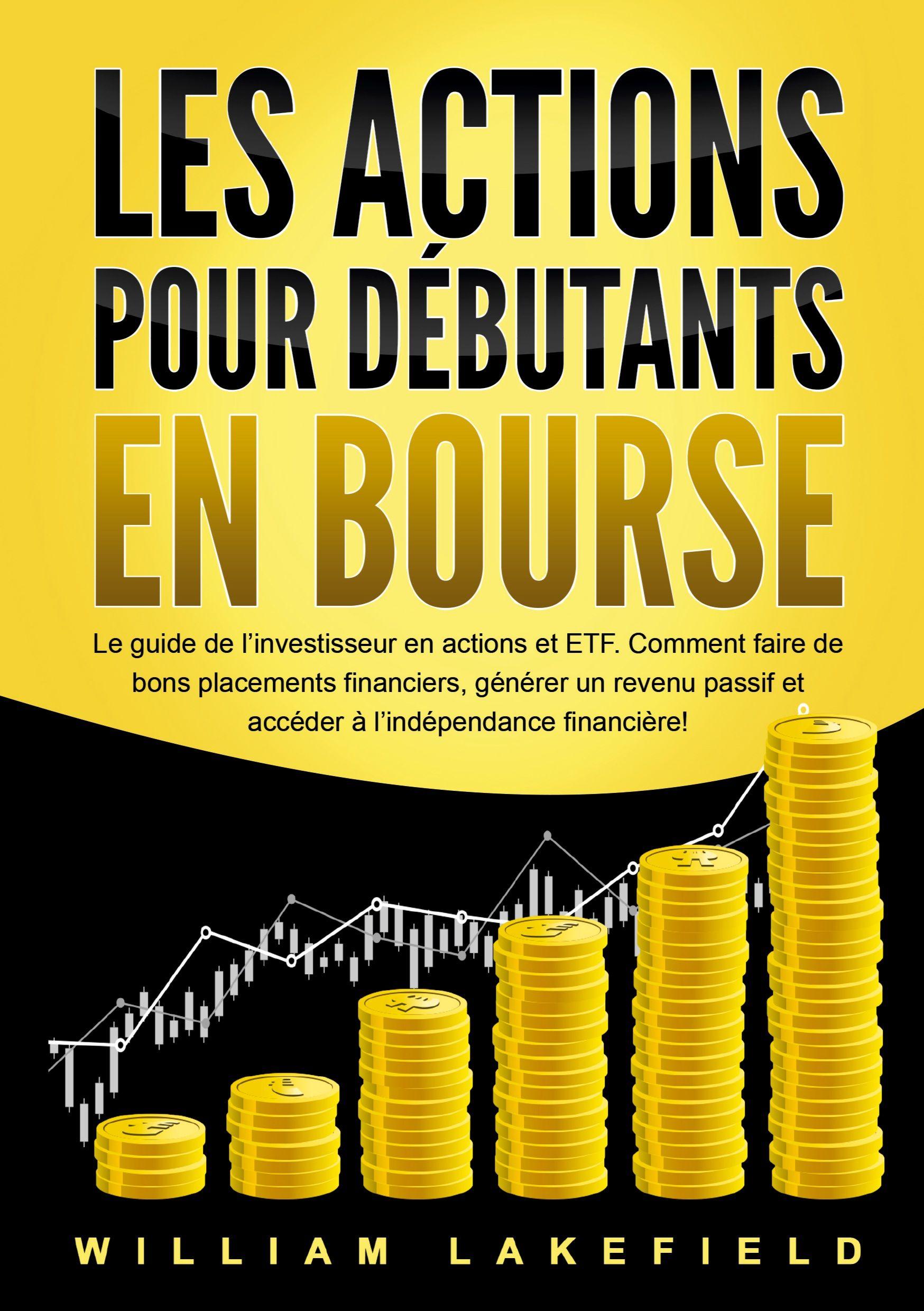 Vorderes Coverbild LES ACTIONS POUR DÉBUTANTS EN BOURSE