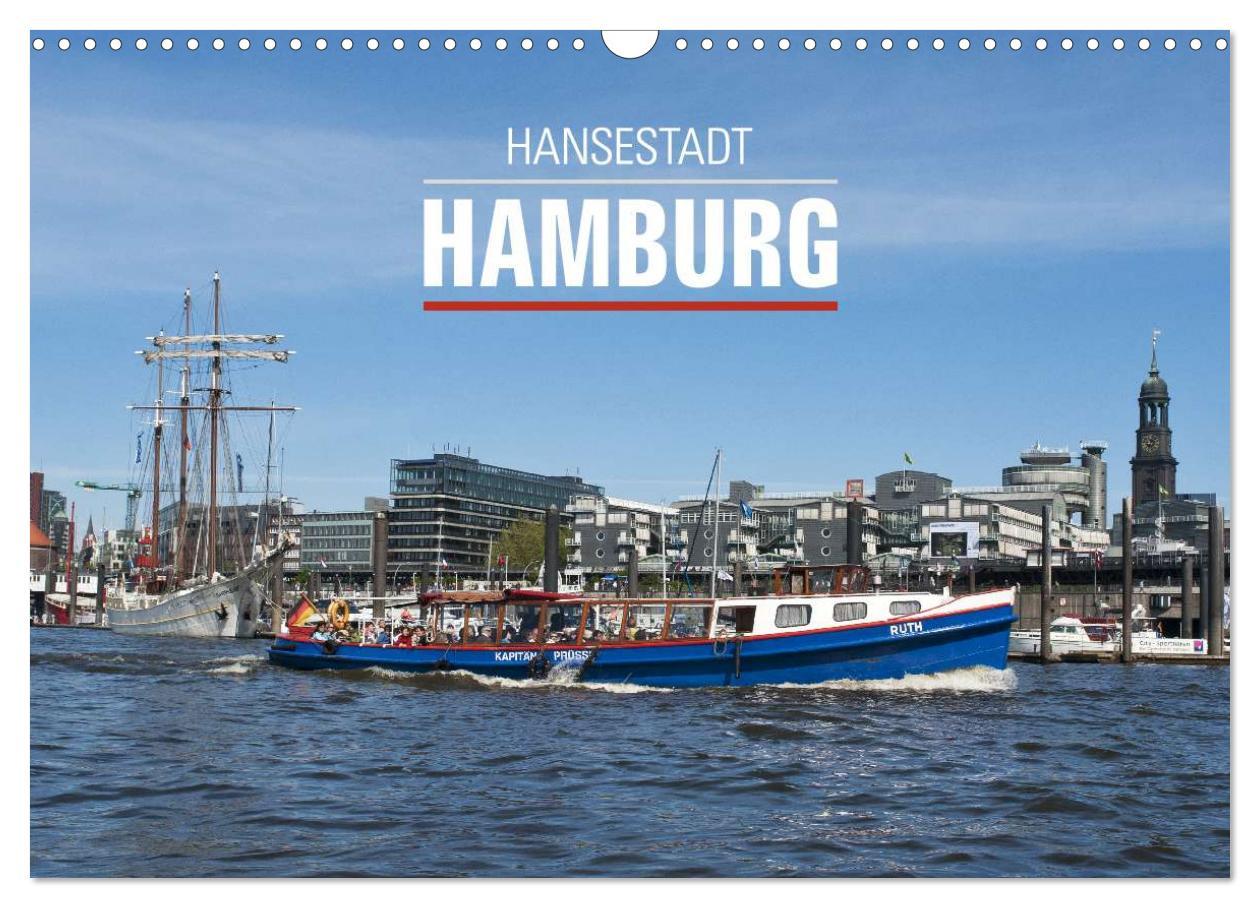Vorderes Coverbild Hansestadt Hamburg (Wandkalender 2026 DIN A3 quer), CALVENDO Monatskalender