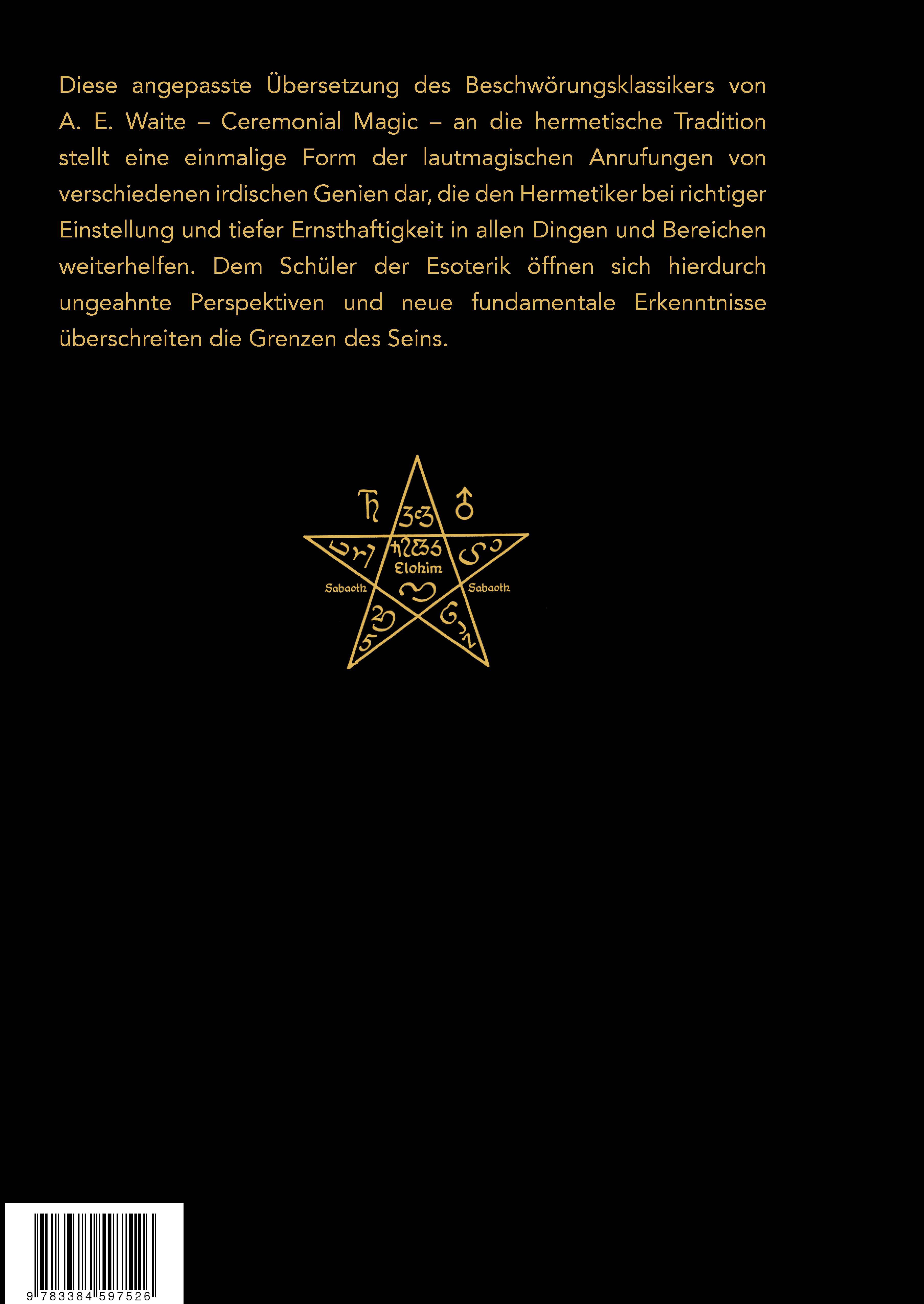 Rückseitencover Das Buch der lautmagischen Anrufung