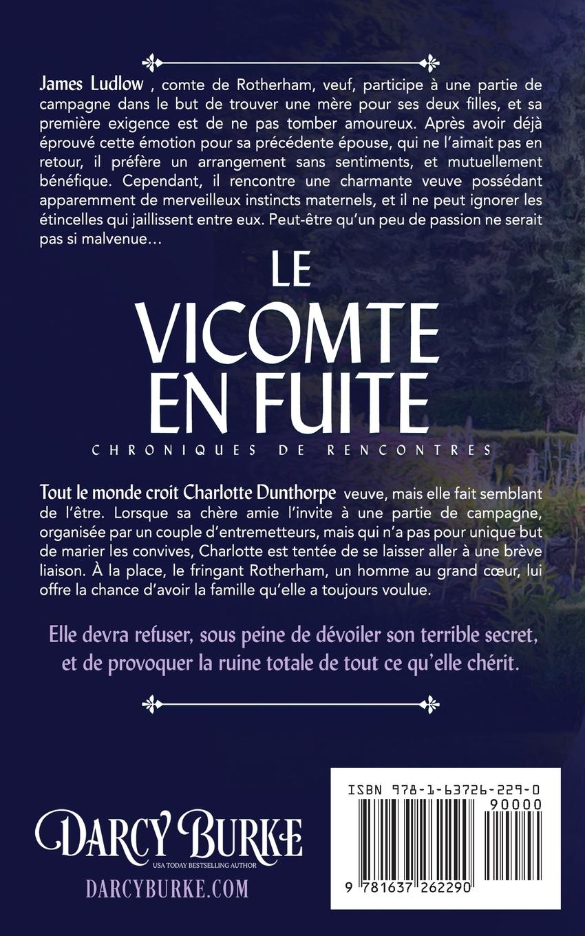 Rückseitencover Le Vicomte en fuite