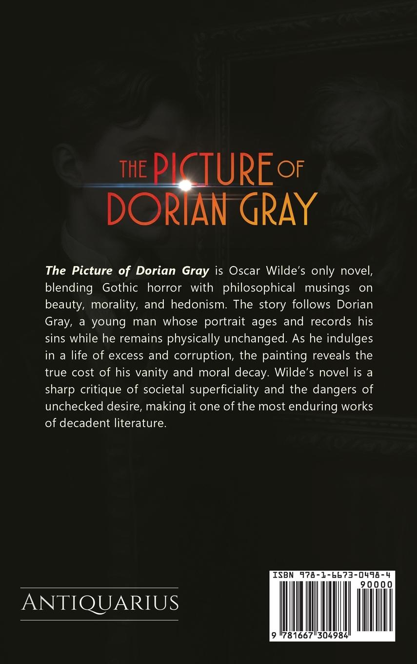 Rückseitencover The Picture of Dorian Gray