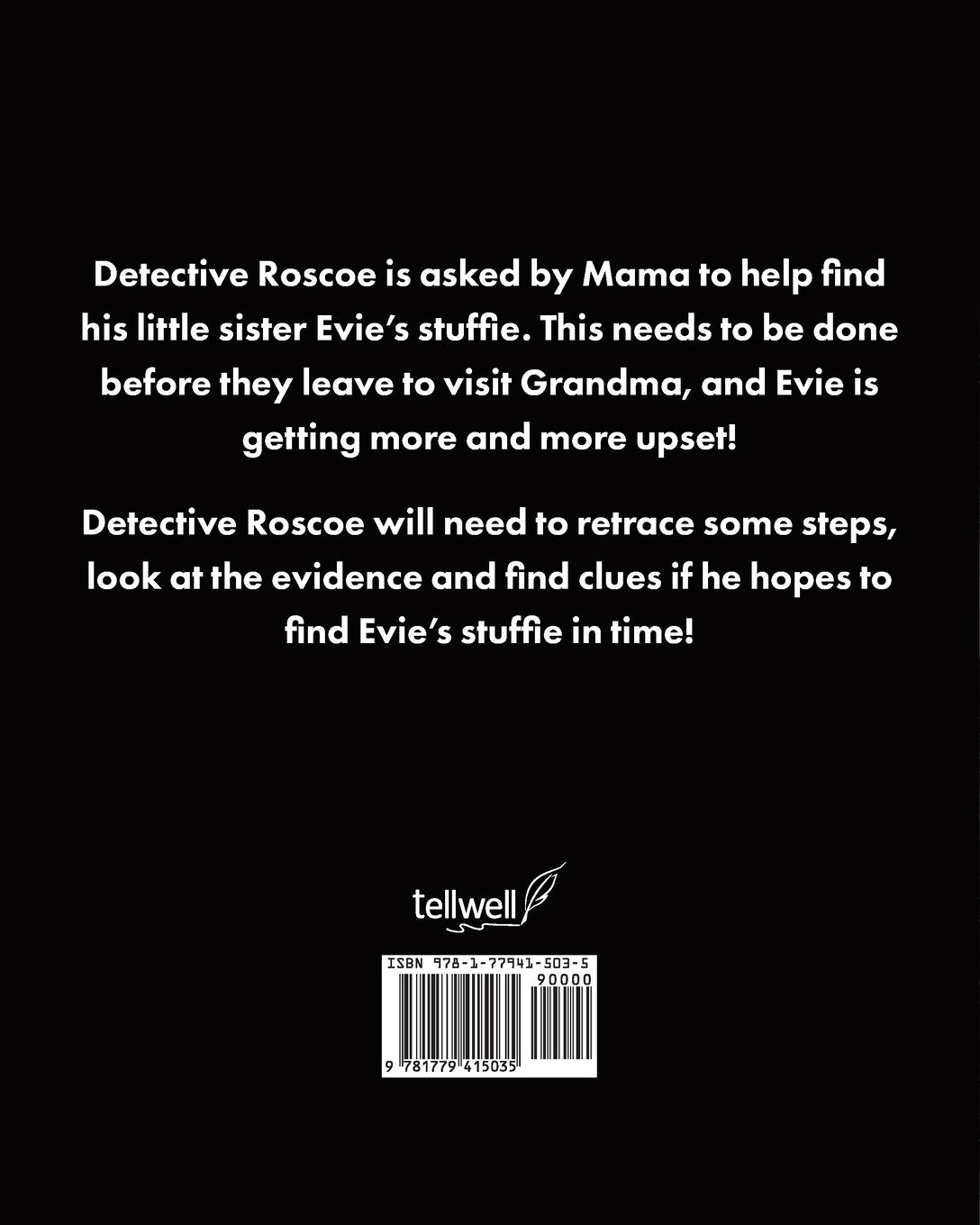 Rückseitencover Detective Roscoe & The Case of the Missing Stuffie