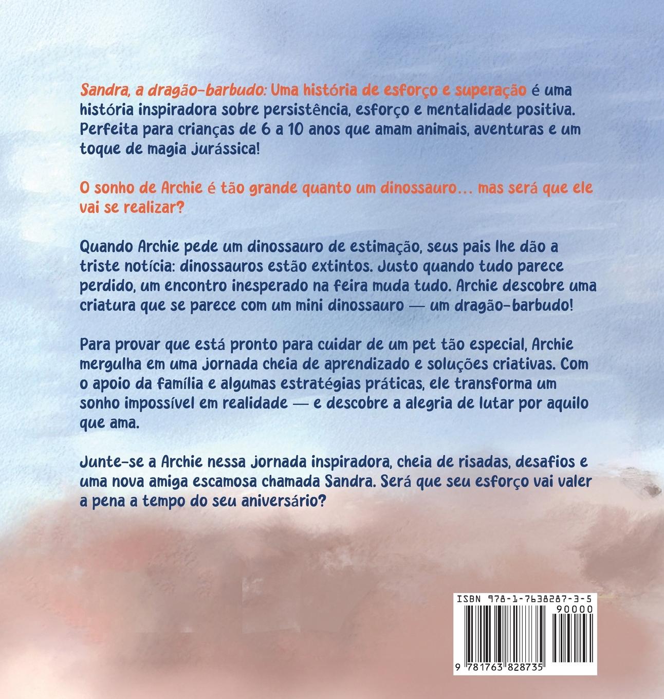 Rückseitencover Sandra, a dragão-barbudo