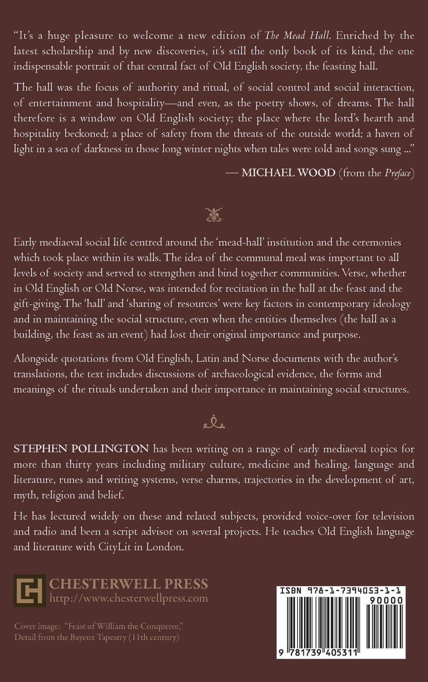 Rückseitencover Mead Hall - A Guide to Feasting in Early Medieval England