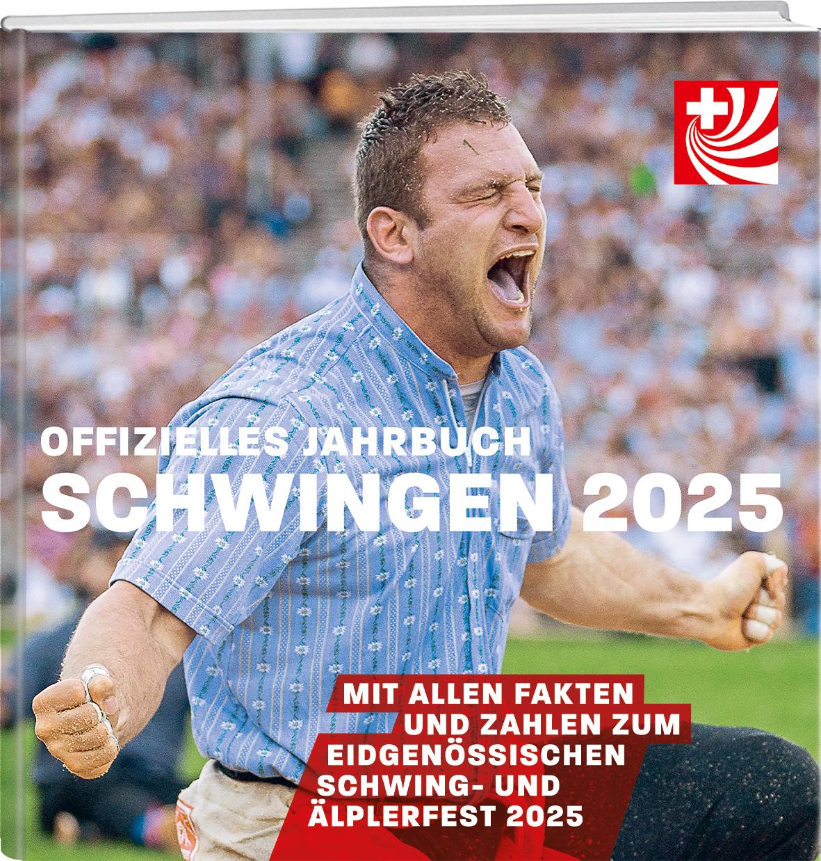 Vorderes Coverbild Offizielles Jahrbuch Schwingen 2025