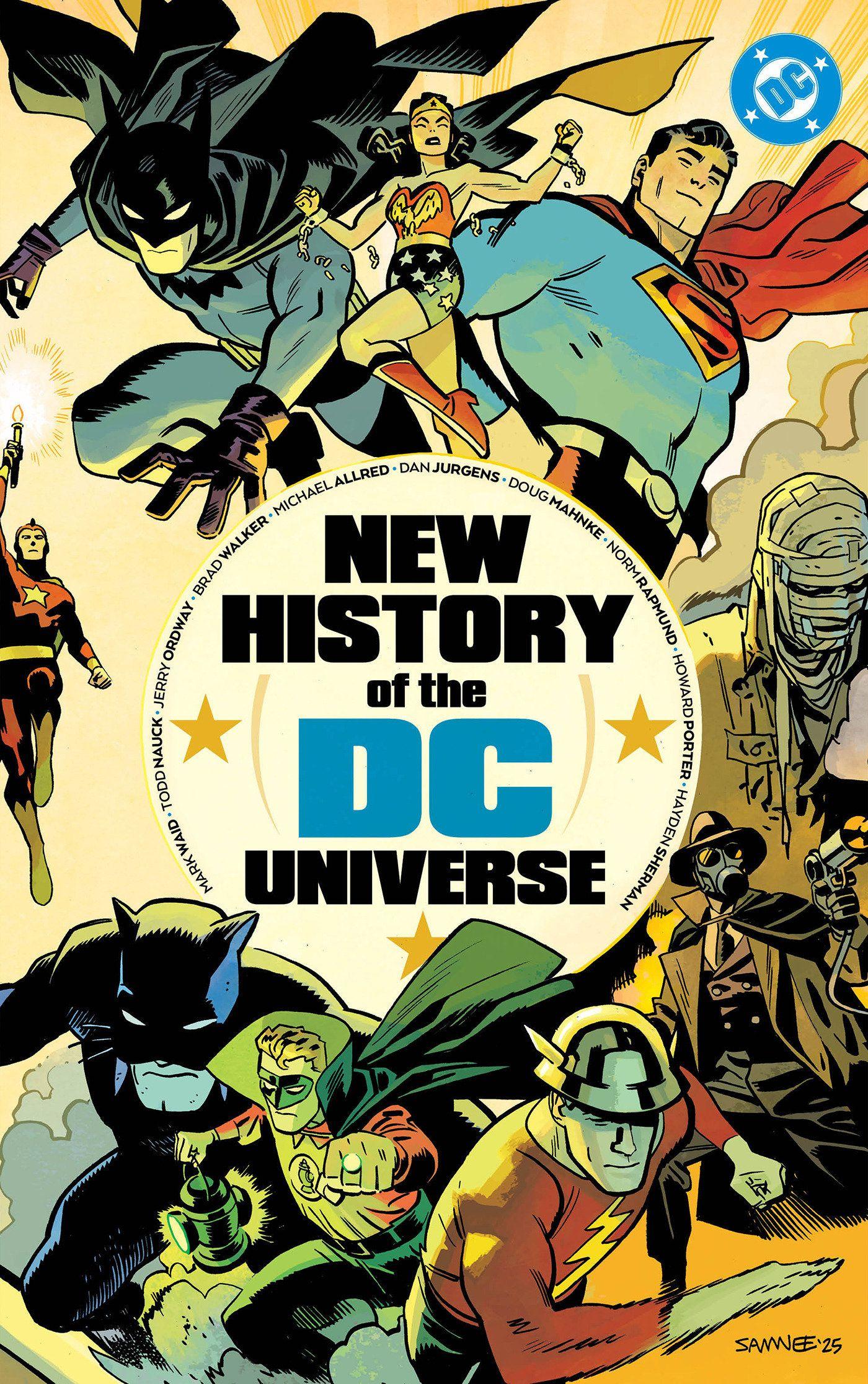 Vorderes Coverbild New History of the DC Universe
