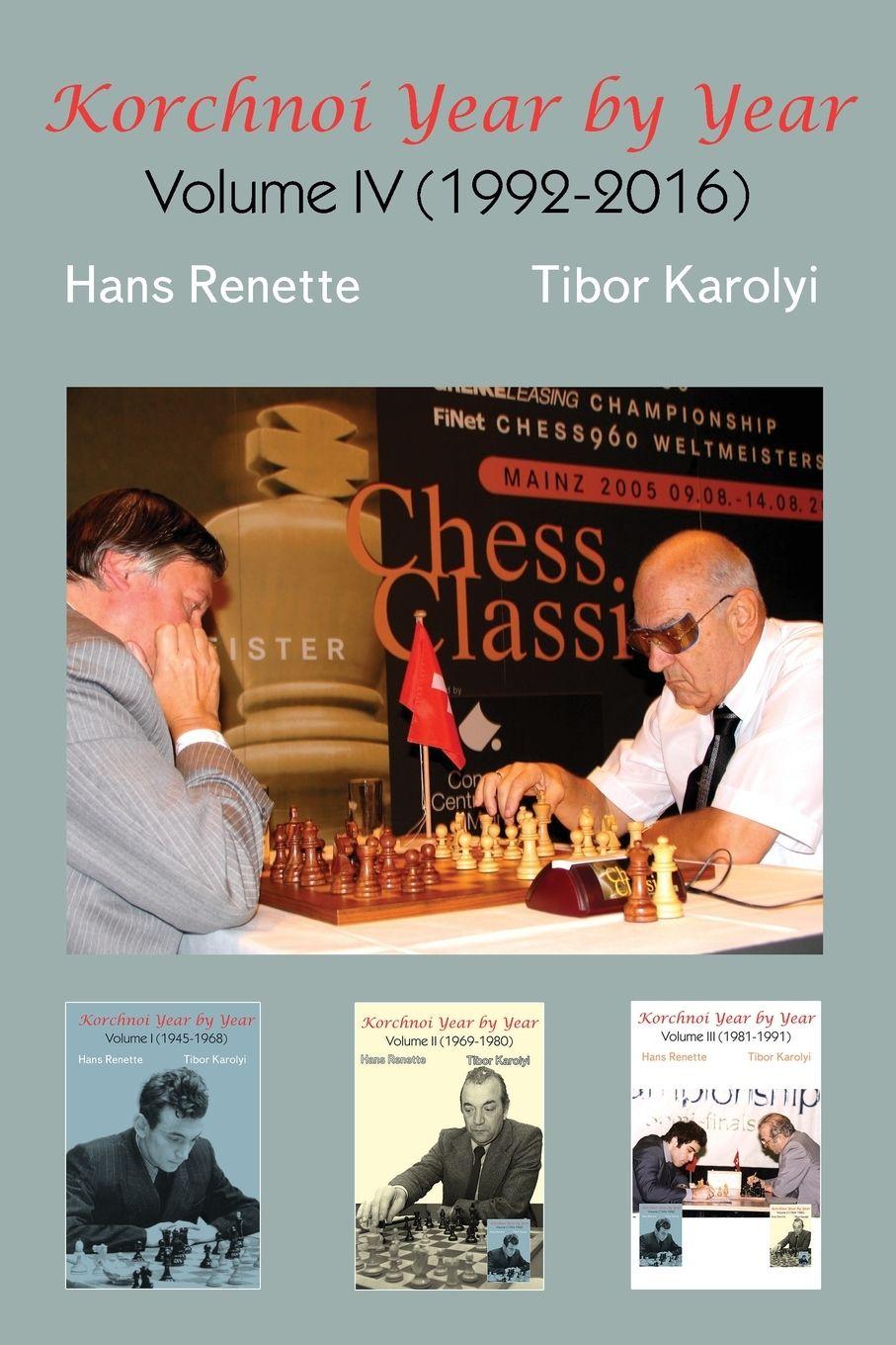 Vorderes Coverbild Korchnoi Year by Year