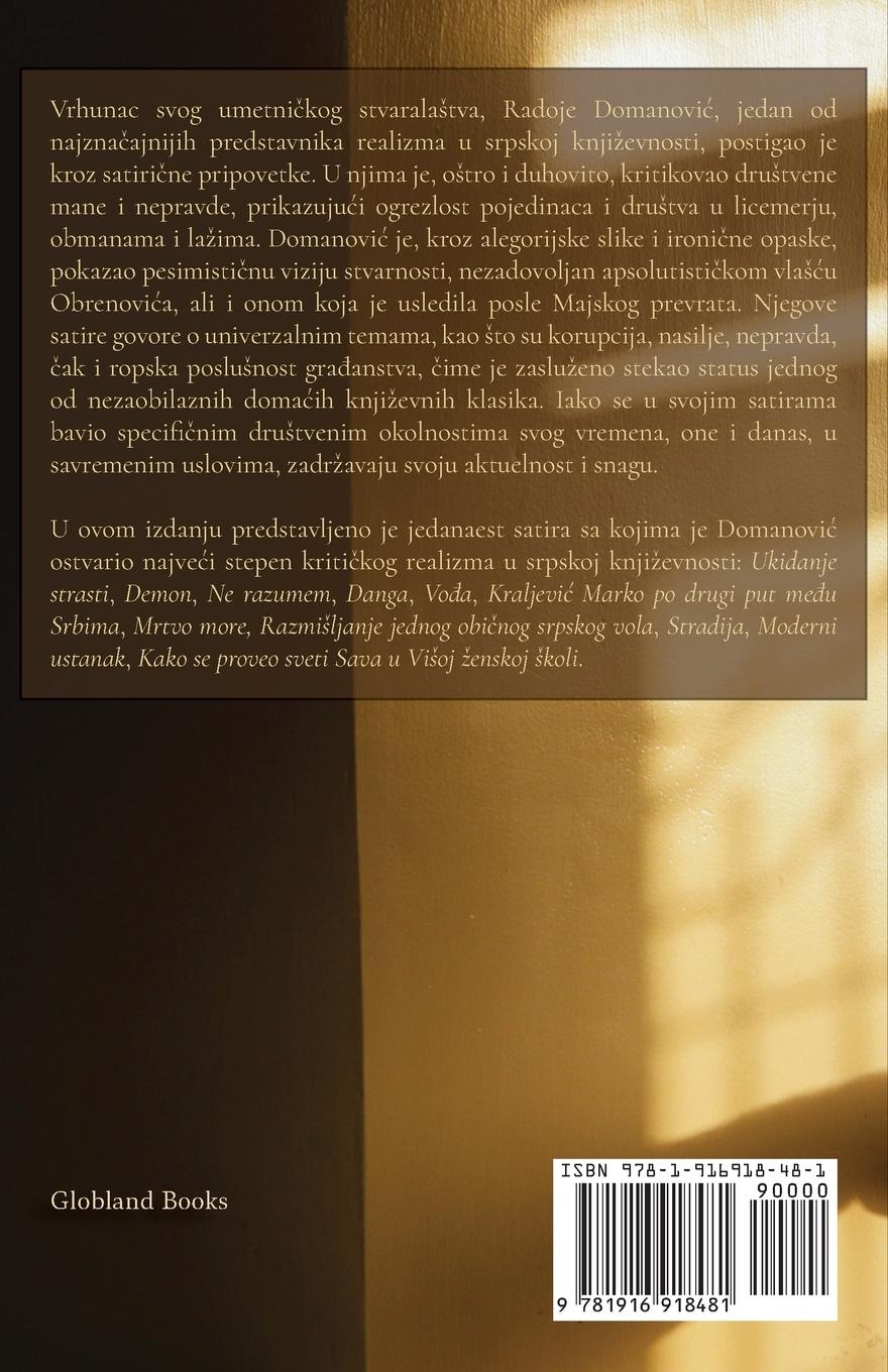 Rückseitencover Satire