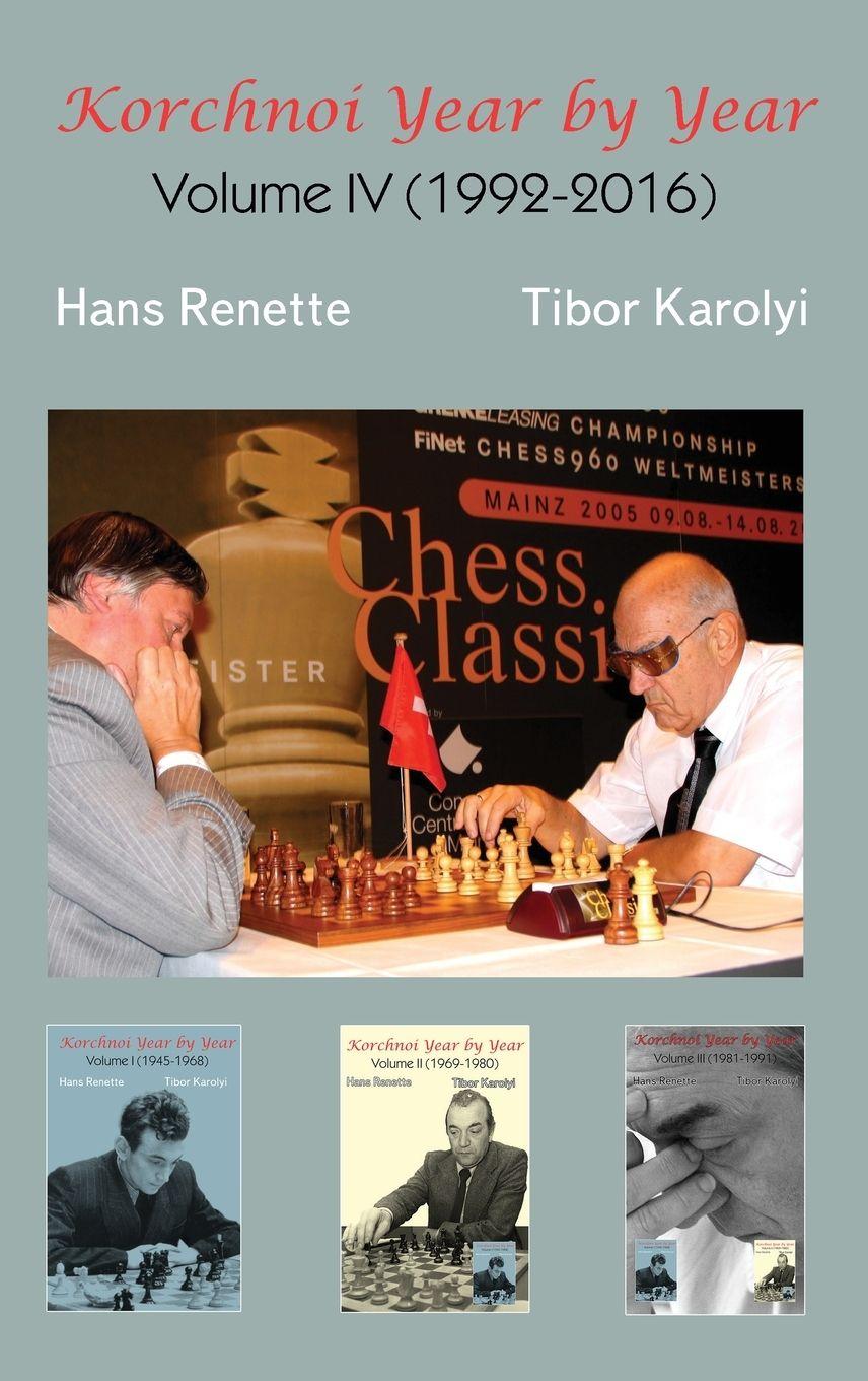 Vorderes Coverbild Korchnoi Year by Year