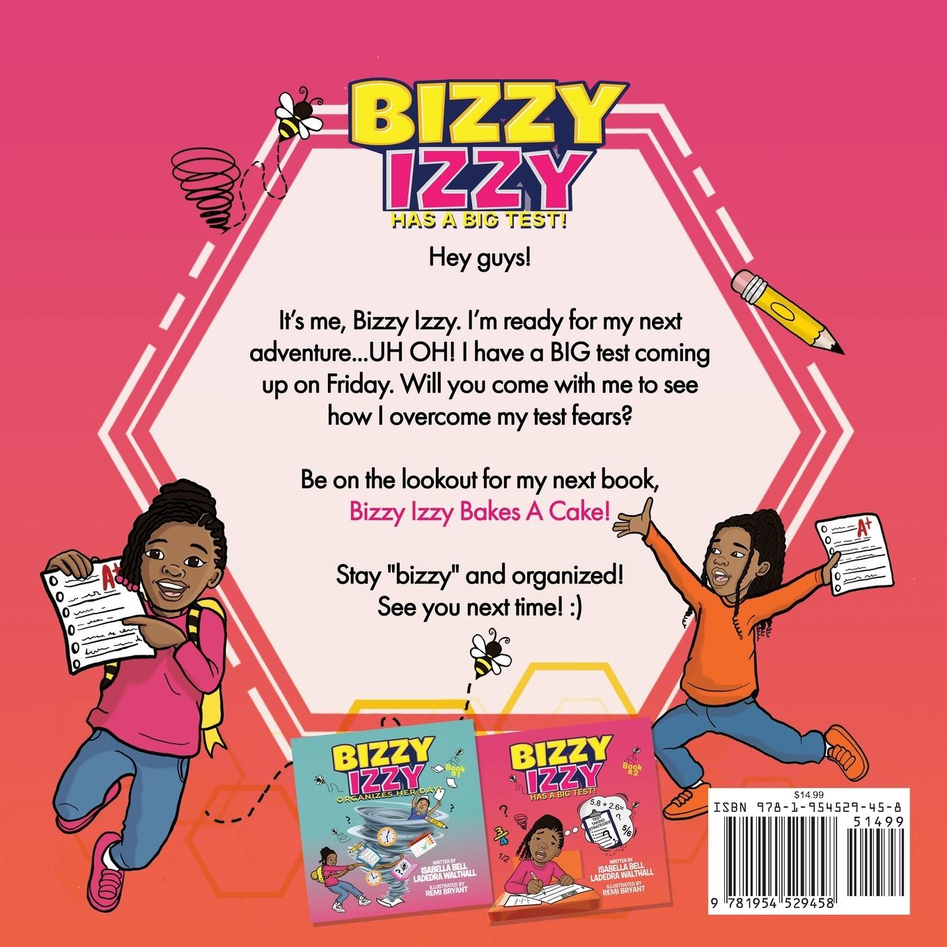 Rückseitencover Bizzy Izzy Has A Big Test!