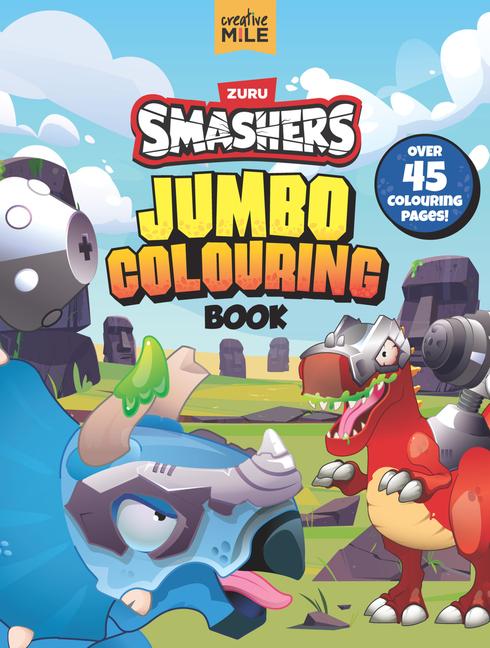 Vorderes Coverbild Smashers Jumbo Colouring Book