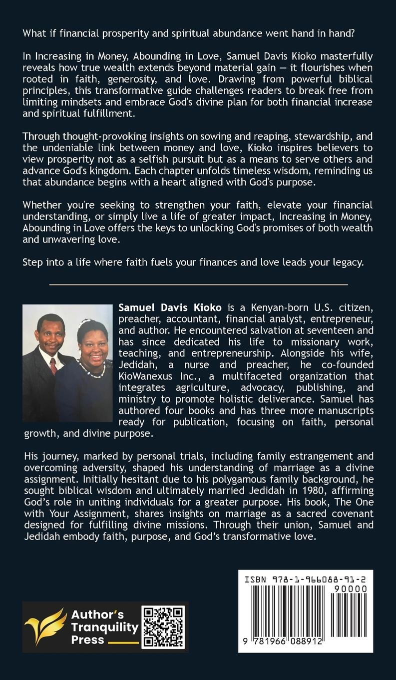 Rückseitencover Increasing in Money Abounding in Love