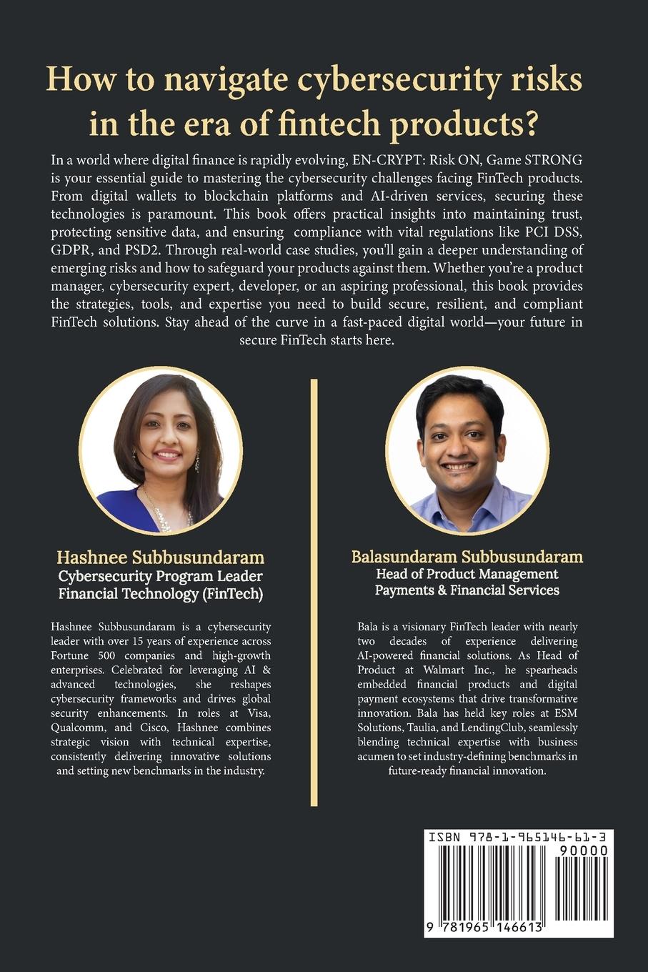 Rückseitencover EN-CRYPT RISK ON, GAME STRONG