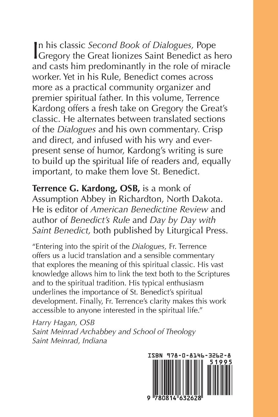 Rückseitencover Life of Saint Benedict by Gregory the Great