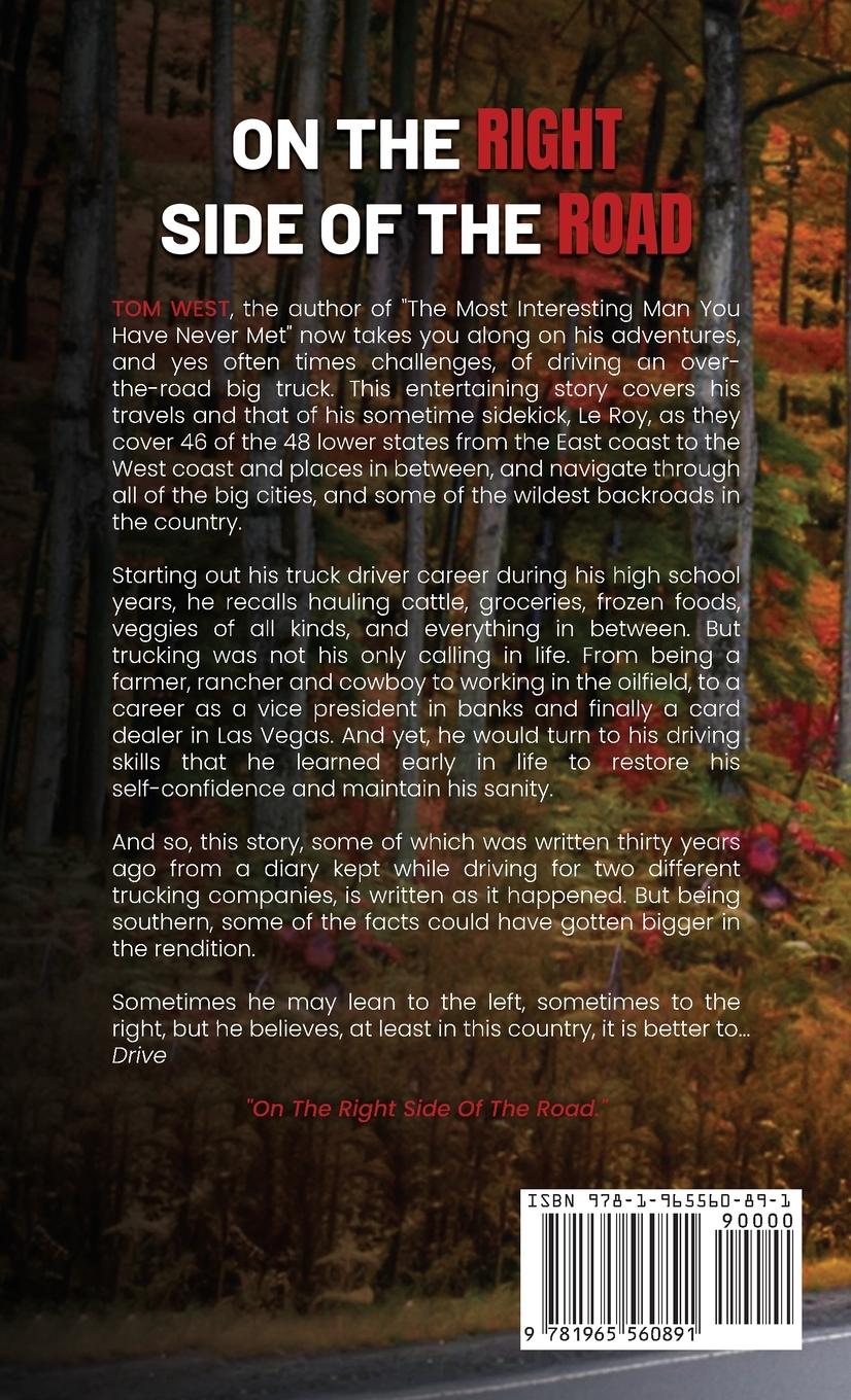 Rückseitencover On the Right Side of the Road