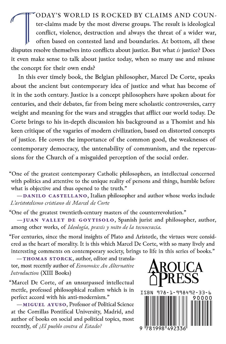 Rückseitencover Justice