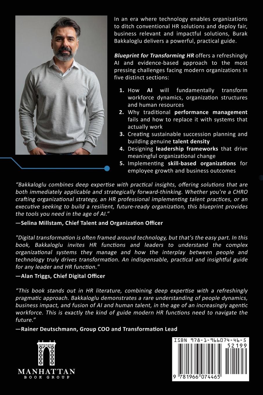 Rückseitencover Blueprint for Transforming HR