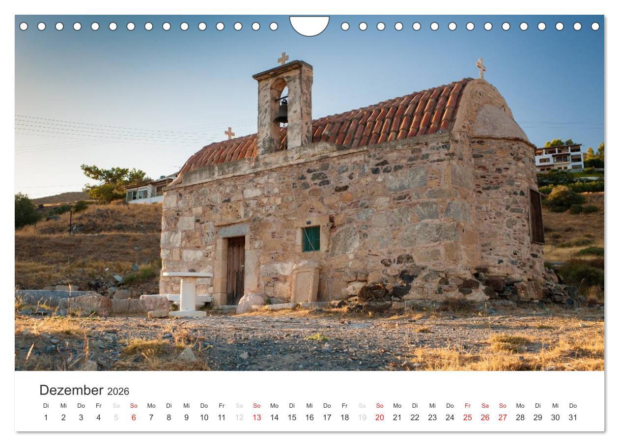 Beispielinhalt (Bild) Kreta. Im Süden (Wandkalender 2026 DIN A4 quer), CALVENDO Monatskalender