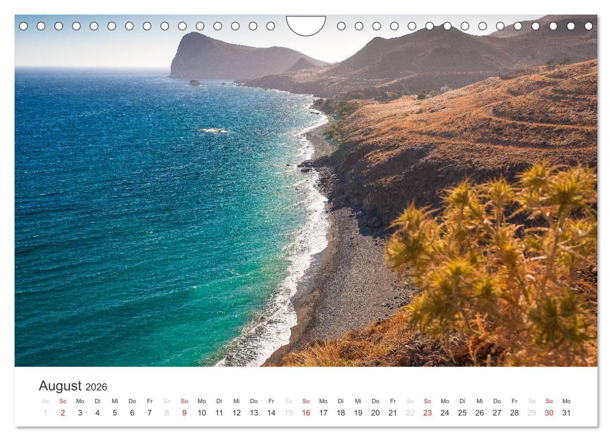 Beispielinhalt (Bild) Kreta. Im Süden (Wandkalender 2026 DIN A4 quer), CALVENDO Monatskalender