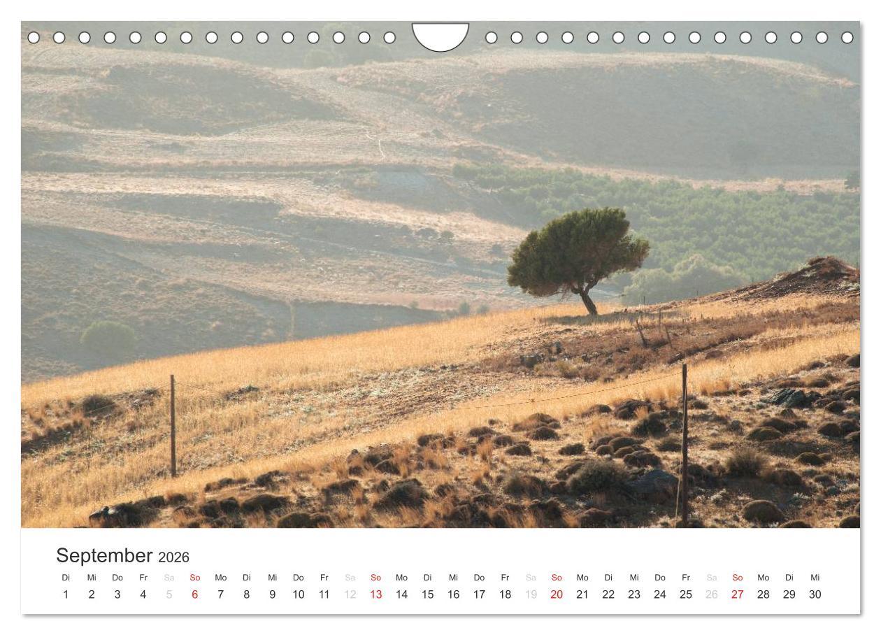 Beispielinhalt (Bild) Kreta. Im Süden (Wandkalender 2026 DIN A4 quer), CALVENDO Monatskalender