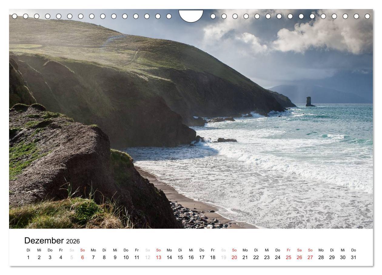 Beispielinhalt (Bild) Irland. Wild Atlantic Views. (Wandkalender 2026 DIN A4 quer), CALVENDO Monatskalender
