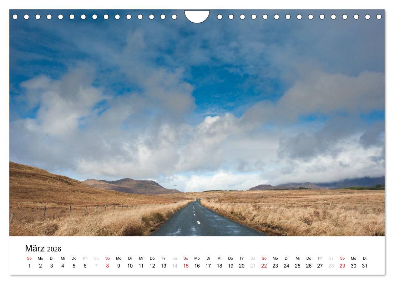 Beispielinhalt (Bild) Irland. Wild Atlantic Views. (Wandkalender 2026 DIN A4 quer), CALVENDO Monatskalender