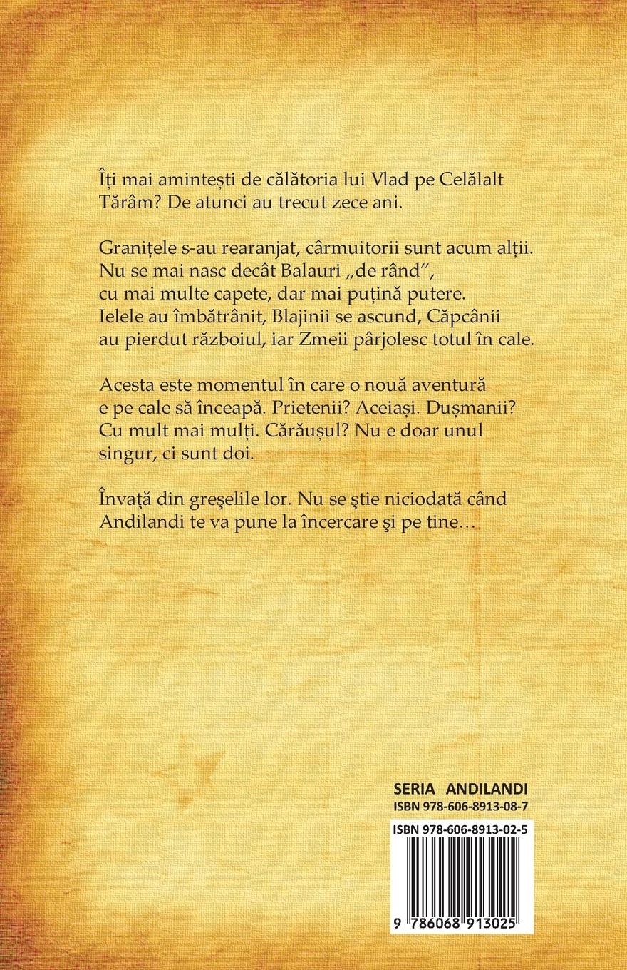 Rückseitencover Aventura gemenilor Andrei si Lucia dincolo de Poiana Vie