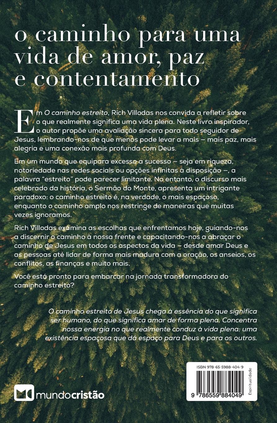 Rückseitencover O caminho estreito